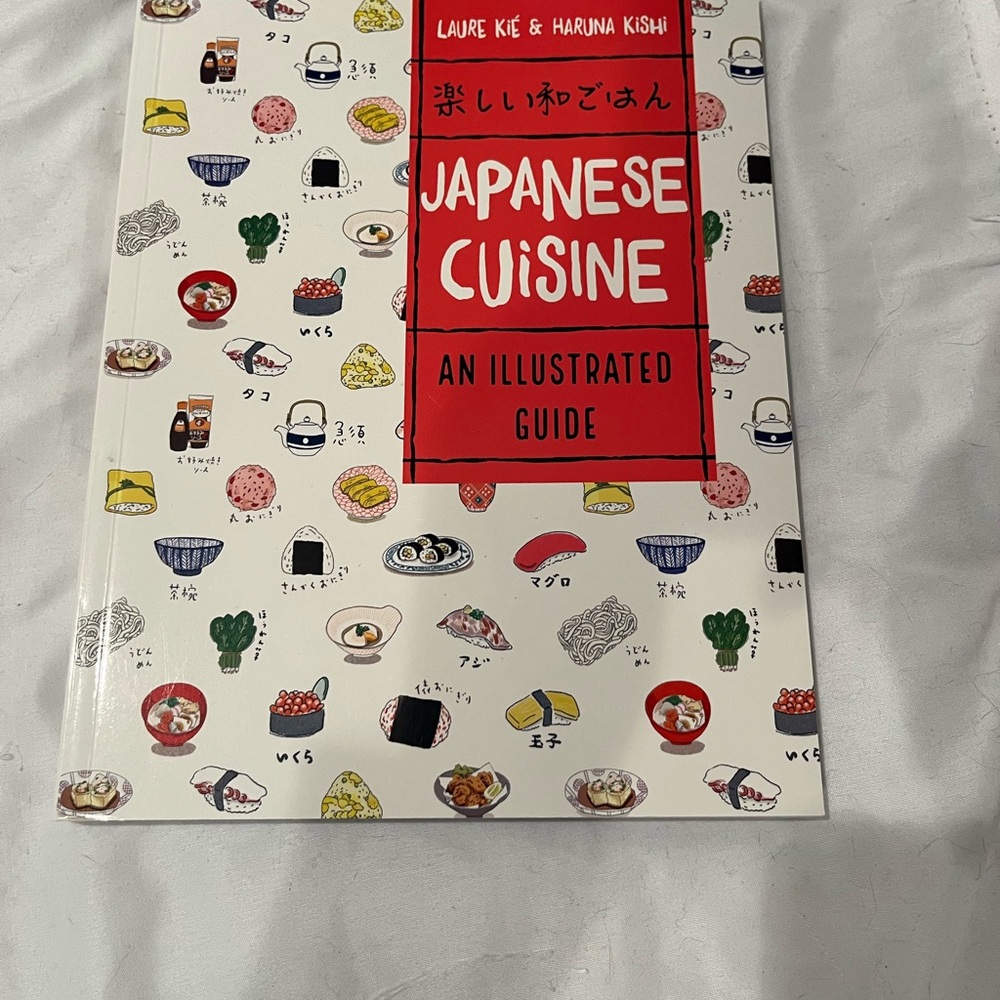 Japanese Cuisine Illustrated Guide Book